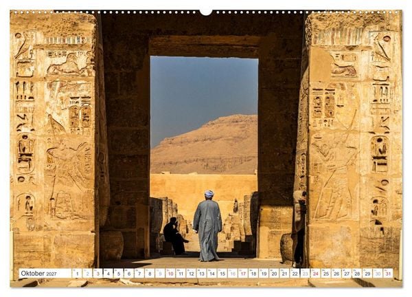 Produktbild: &Auml;gypten - Karnak, die thebanische Nekropole und Luxor (Wandkalender 2027 DIN A2 quer), CALVENDO Monatskalender