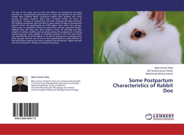 Produktbild: Some Postpartum Characteristics of Rabbit Doe