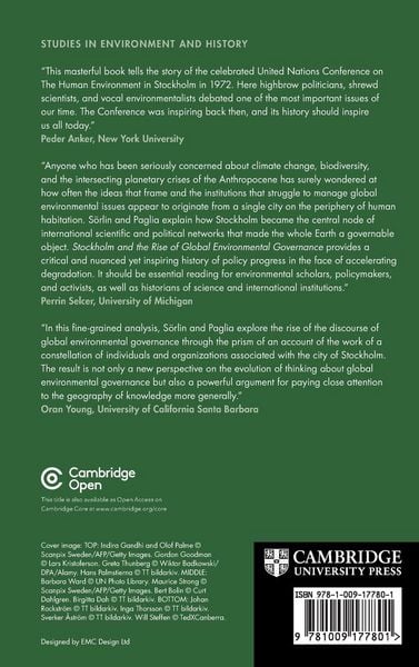 Produktbild: Stockholm and the Rise of Global Environmental Governance
