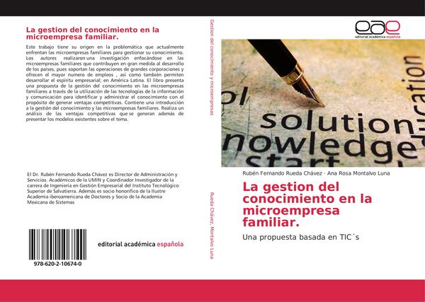 Produktbild: La gestion del conocimiento en la microempresa familiar.