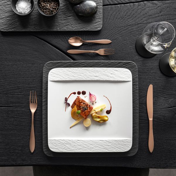 Produktbild: Villeroy & Boch Manufacture Speiseteller quadratisch