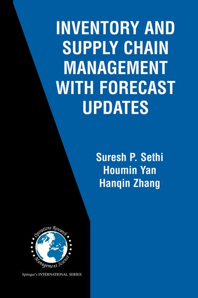 Produktbild: Inventory and Supply Chain Management with Forecast Updates