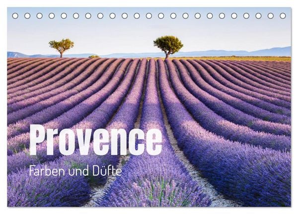 Produktbild: Provence - Farben und D&uuml;fte (Tischkalender 2026 DIN A5 quer), CALVENDO Monatskalender