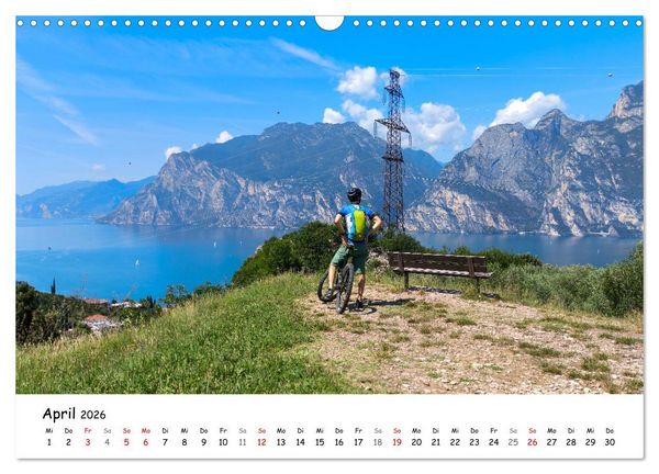 Produktbild: Nago-Torbole, der sch&ouml;ne Norden vom Gardasee (Wandkalender 2026 DIN A3 quer), CALVENDO Monatskalender