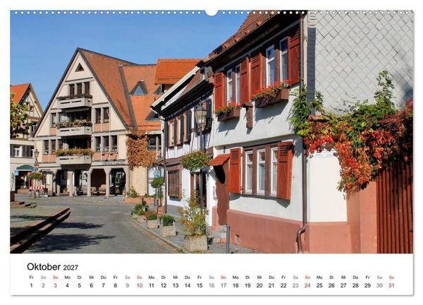 Produktbild: Romantisches Oberursel von Petrus Bodenstaff (hochwertiger Premium Wandkalender 2027 DIN A2 quer), Kunstdruck in Hochglanz
