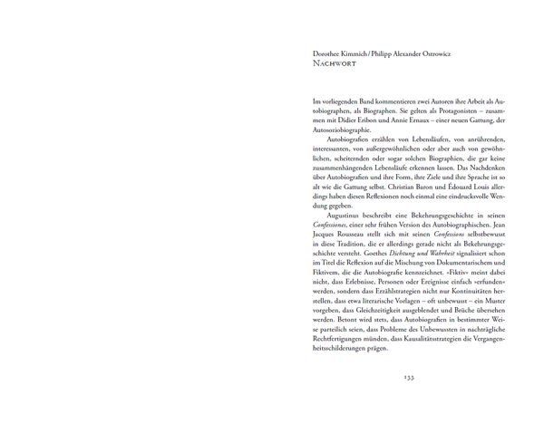 Produktbild: Um sein Leben schreiben - Texte zu Herkunft und Zukunft