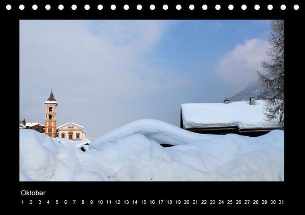 Produktbild: Surselva - Graub&uuml;nden (Tischkalender immerw&auml;hrend DIN A5 quer)