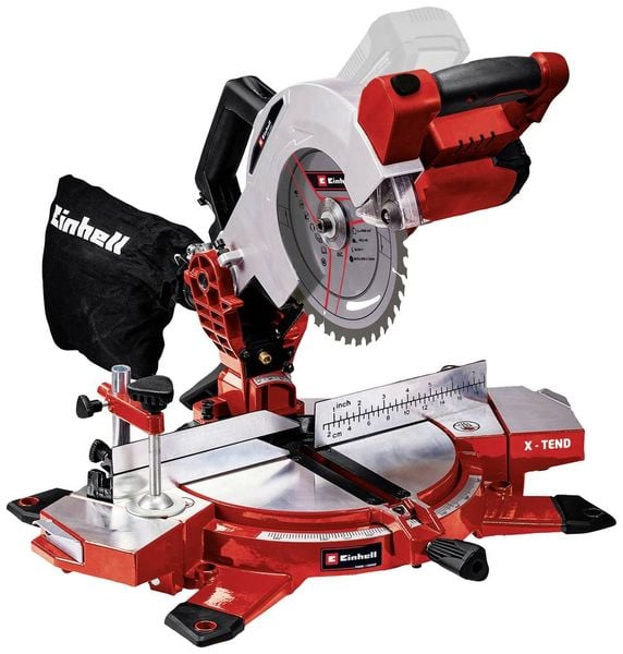 Einhell Power X-Change TE-MS 18/210 Li-Solo Akku-Kappsäge ohne Akku 210mm 30mm