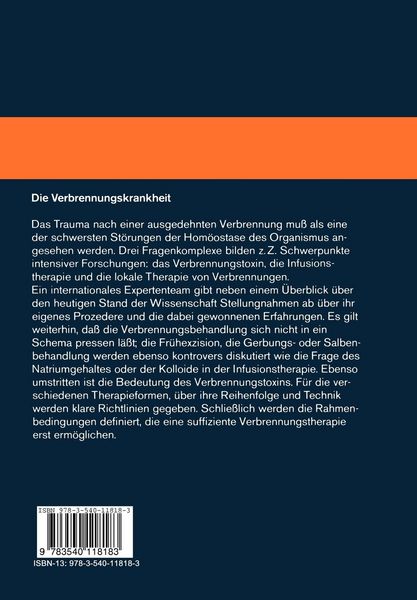 Produktbild: Die Verbrennungskrankheit