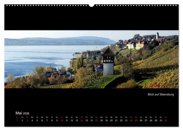 Produktbild: Panoramen vom Bodensee (Wandkalender 2026 DIN A2 quer), CALVENDO Monatskalender