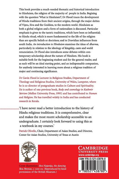 Produktbild: An Introduction to Hinduism 1ed