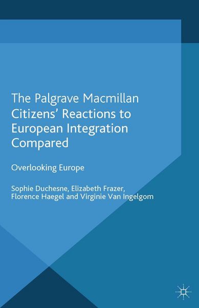 Produktbild: Citizens' Reactions to European Integration Compared