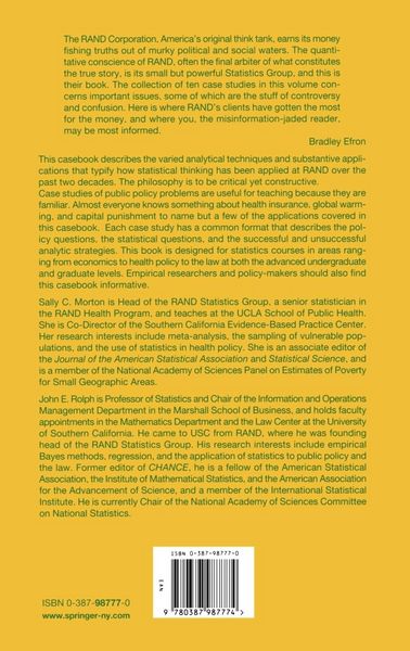 Produktbild: Public Policy and Statistics