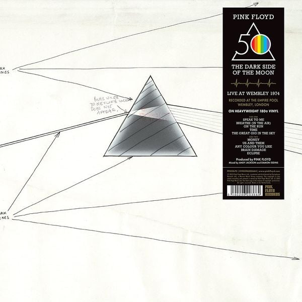 Dark Side Of The Moon: Live 1974, 1 Schallplatte