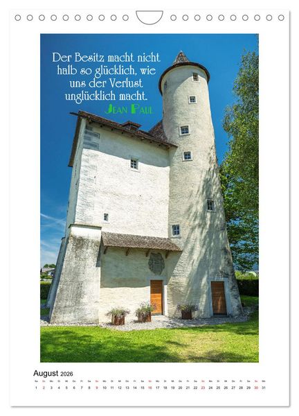 Produktbild: Interessante Zitate (Wandkalender 2026 DIN A4 hoch), CALVENDO Monatskalender