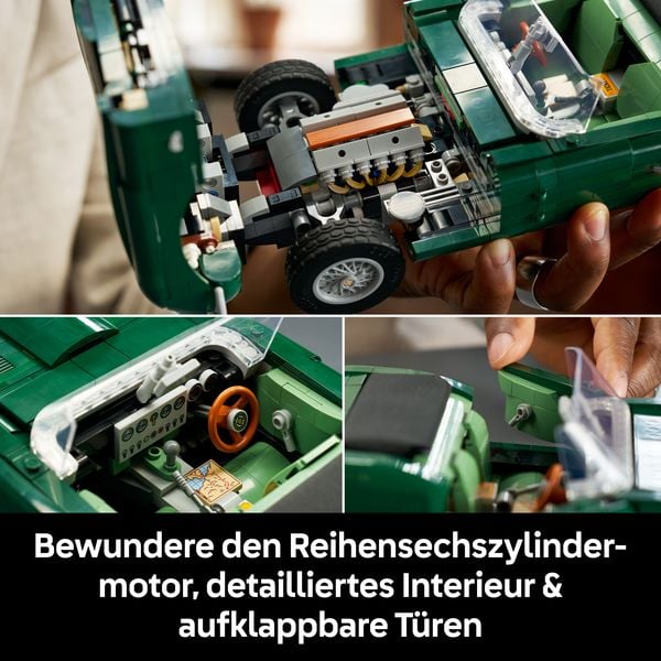 Produktbild: LEGO Icons Jaguar E-Type Modellauto f&uuml;r Erwachsene 11381