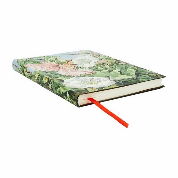 Produktbild: Notizbuch, Fee mit wei&szlig;er Winde, Midi, Liniert