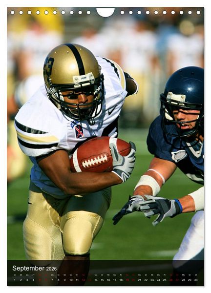 Produktbild: Trendsport American Football (Wandkalender 2026 DIN A4 hoch), CALVENDO Monatskalender