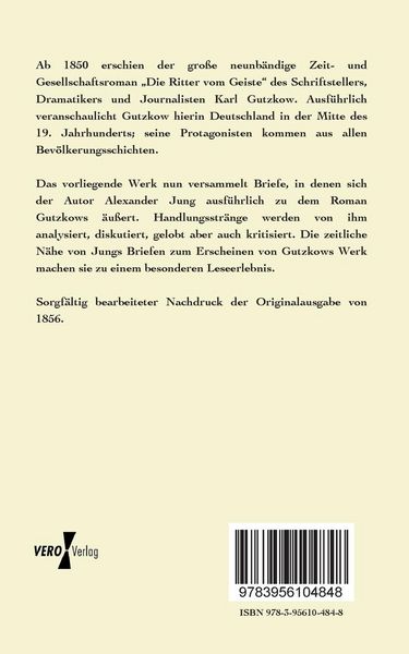 Produktbild: Briefe &uuml;ber Gutzkow`s Ritter im Geiste
