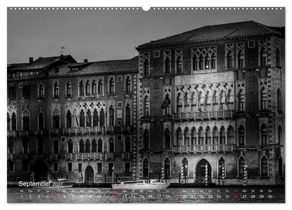 Produktbild: Venedig - Licht und Schatten (hochwertiger Premium Wandkalender 2027 DIN A2 quer), Kunstdruck in Hochglanz