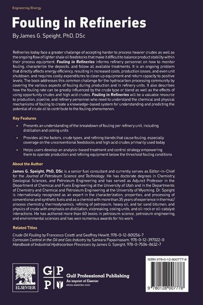 Produktbild: Fouling in Refineries