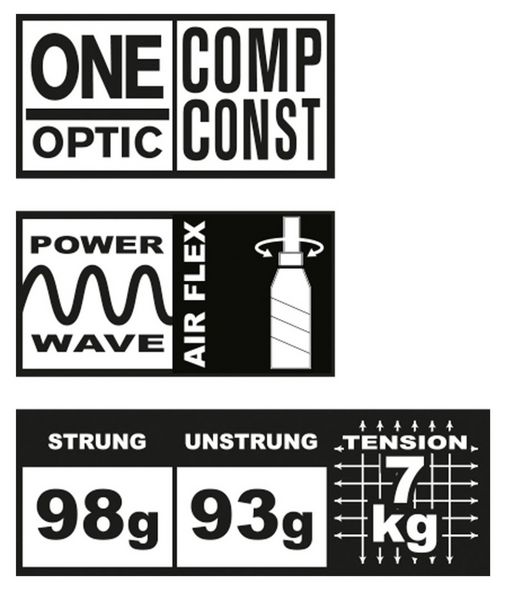 Produktbild: Talbot-Torro 439884 - Badmintonschl&auml;ger Arrowspeed 199, Graphit Composite, One Piece Optic, 98g, gelb/schwarz, Freizeitschl&auml;ger