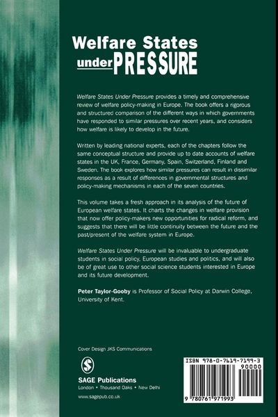 Produktbild: Welfare States under Pressure