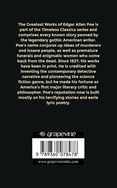 Produktbild: Greatest Works of Edgar Allan Poe (Deluxe Hardbound Edition)