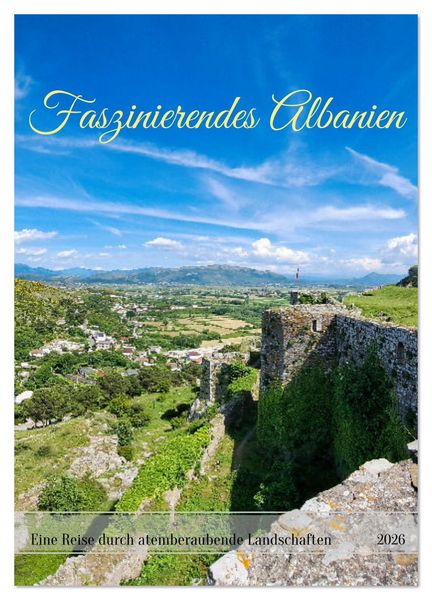 Produktbild: Faszinierendes Albanien (Wandkalender 2026 DIN A4 hoch), CALVENDO Monatskalender