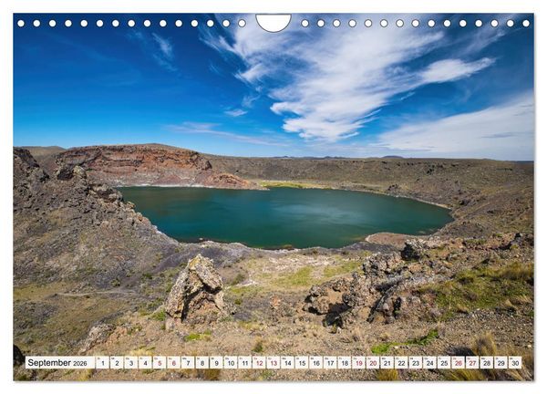 Produktbild: VULKANE: Atemberaubende Vulkanlandschaften S&uuml;damerikas (Wandkalender 2026 DIN A4 quer), CALVENDO Monatskalender