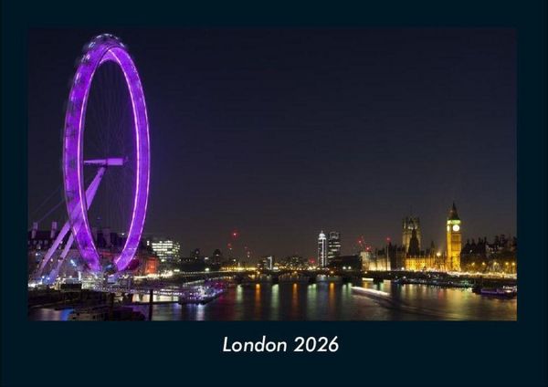 Produktbild: London 2026 Fotokalender DIN A4