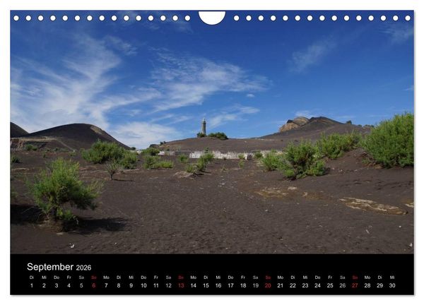 Produktbild: Azoren - Ein Naturerlebnis (Wandkalender 2026 DIN A4 quer), CALVENDO Monatskalender