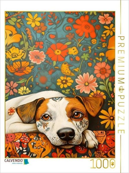 Produktbild: CALVENDO Puzzle Ein Motiv aus dem Kalender "Folk Art Seasons" | 1000 Teile Lege-Gr&ouml;&szlig;e 64x48cm Foto-Puzzle f&uuml;r gl&uuml;ckliche Stunden