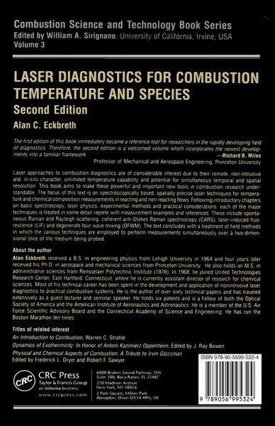 Produktbild: Laser Diagnostics for Combustion Temperature and Species