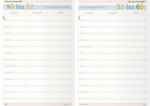 Produktbild: Ich kann die Schreibschrift + &Uuml;bungsheft zu den Buchstabenverbindungen - Vereinfachte Ausgangsschrift - 2 Hefte