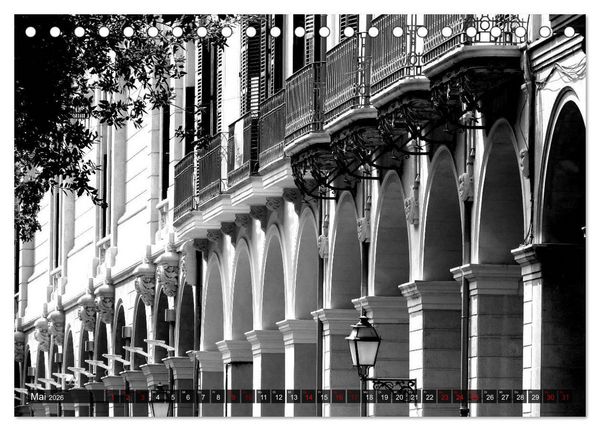 Produktbild: Mallorca monochrom (Tischkalender 2026 DIN A5 quer), CALVENDO Monatskalender