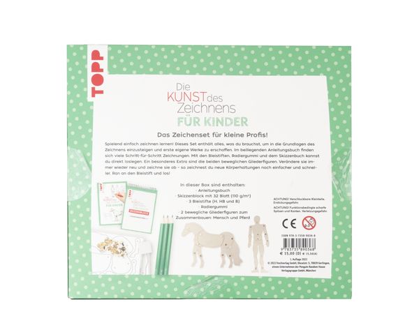 Produktbild: Kreativ-Set Kunst des Zeichnens f&uuml;r Kinder