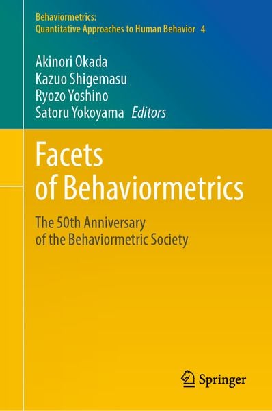 Produktbild: Facets of Behaviormetrics