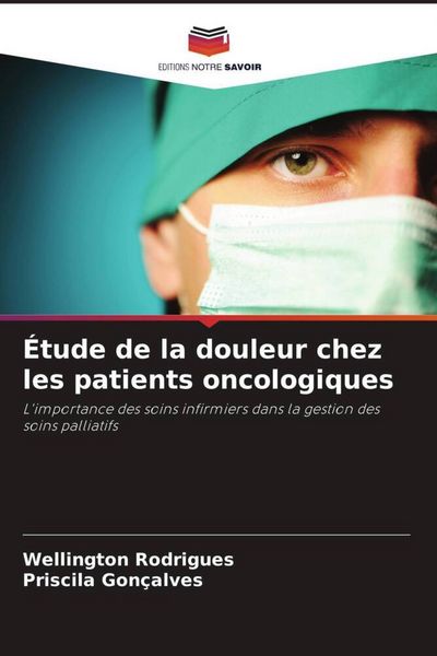 Produktbild: &Eacute;tude de la douleur chez les patients oncologiques