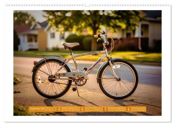 Produktbild: Nostalgie auf zwei R&auml;dern (hochwertiger Premium Wandkalender 2027 DIN A2 quer), Kunstdruck in Hochglanz