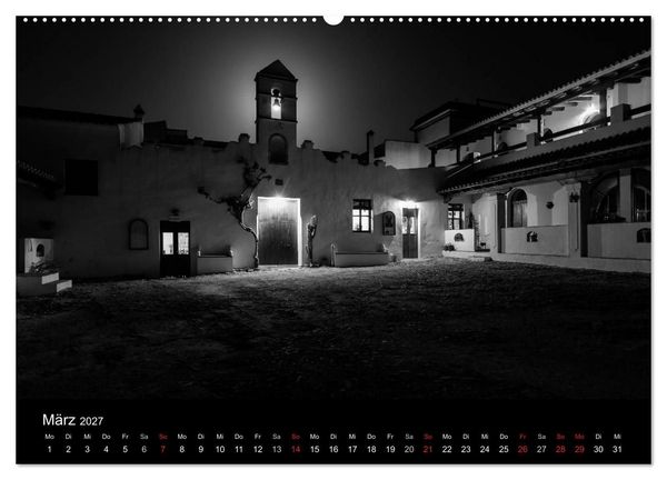 Produktbild: Das Licht in Schwarz und Wei&szlig; (hochwertiger Premium Wandkalender 2027 DIN A2 quer), Kunstdruck in Hochglanz
