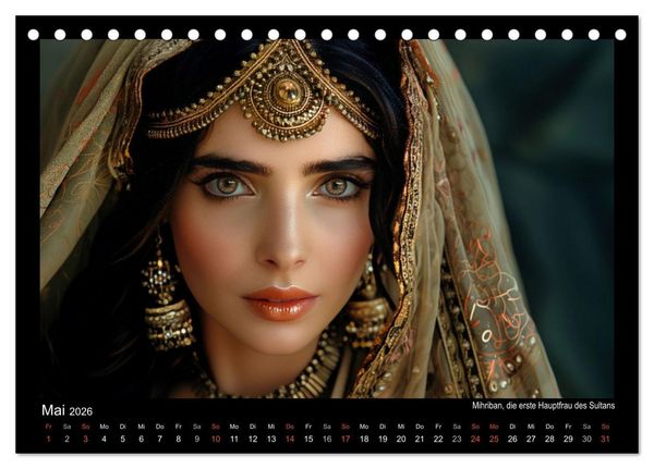 Produktbild: Im Palast des Sultans (Tischkalender 2026 DIN A5 quer), CALVENDO Monatskalender