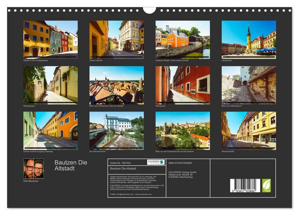 Produktbild: Bautzen Die Altstadt (Wandkalender 2026 DIN A3 quer), CALVENDO Monatskalender