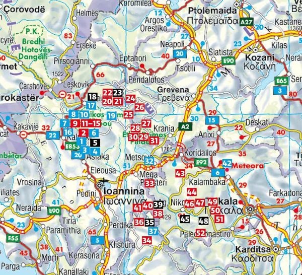 Produktbild: ROTHER Wanderf&uuml;hrer Griechenland &ndash; Pindosgebirge