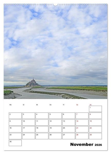 Produktbild: Frankreich erleben (Wandkalender 2026 DIN A2 hoch), CALVENDO Monatskalender