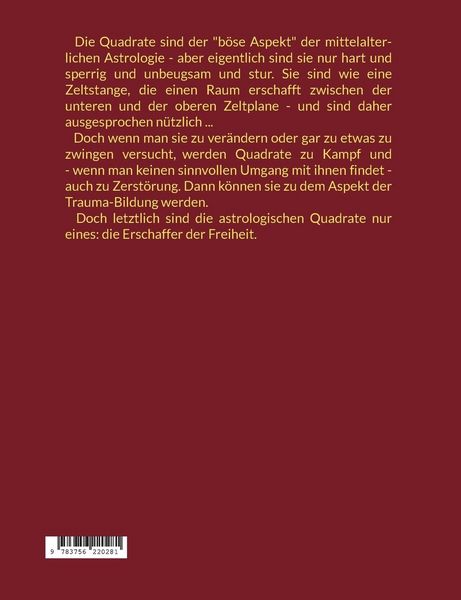 Produktbild: Astrologische Quadrate f&uuml;r Fortgeschrittene