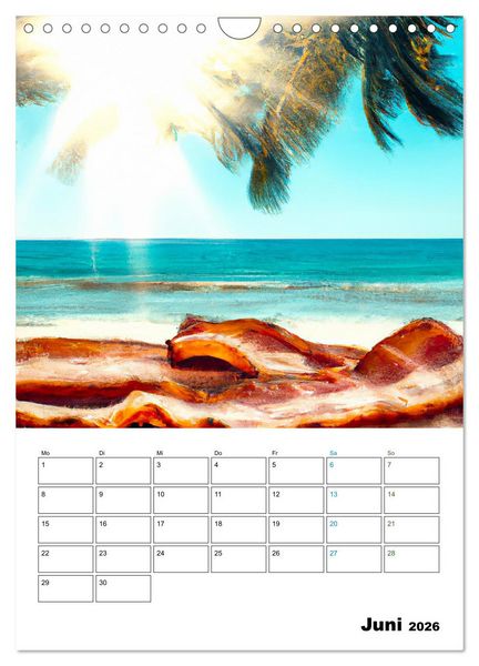 Produktbild: Bacon Kalender - Wir lieben Bacon (Wandkalender 2026 DIN A4 hoch), CALVENDO Monatskalender