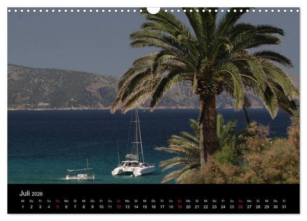 Produktbild: Mallorca 2026 - Insel der Tr&auml;ume (Wandkalender 2026 DIN A3 quer), CALVENDO Monatskalender