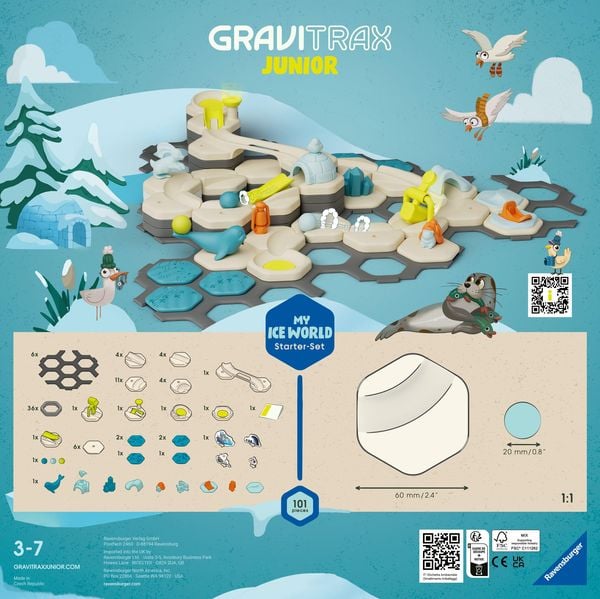 Produktbild: GraviTrax Junior - Starter-Set L Ice