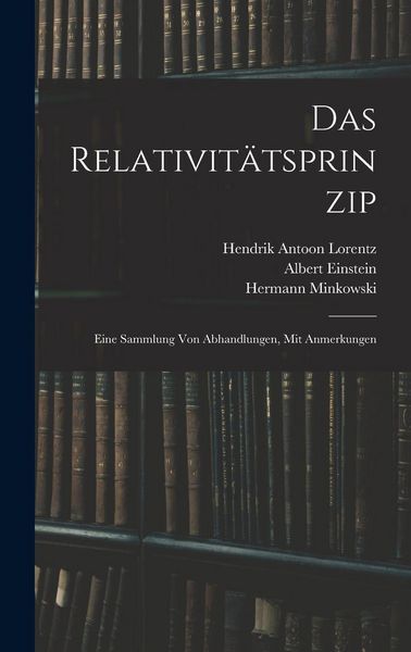 Produktbild: Das Relativit&auml;tsprinzip